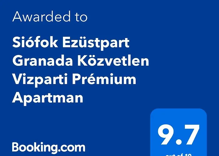 Appartement Ezuestpart Granada Koezvetlen Vizparti Premium Siófok